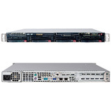 Supermicro SuperServer 6015W-NTB Barebone System - Intel 5400 - LGA771 Socket - Xeon (Quad Core), Xeon (Dual Core) - 1600MHz, 1333MHz, 1066MHz Bus Speed - 64GB Memory Support - DVD-Reader (DVD-ROM) - Gigabit Ethernet - 1U Rack