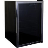 haier hbcn05fvs 150-can beverage center - cooling dispenser - glass - 31.37