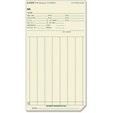 Tops Weekly Time Card TOP1266