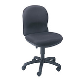 Safco Ambition 3461BL Push Button Mid Back Management Chair