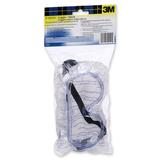 3M Safety Goggle - Vinyl, Polycarbonate Frame, Lens - 1 Each - Clear