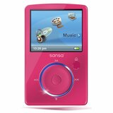 SanDisk Sansa Fuze 4GB Flash Portable Media Player - Audio Player, Video Player, Photo Viewer, FM Tuner, Voice Recorder - 1.9" Active Matrix TFT Color LCD