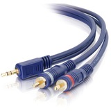 C2G C2G 50ft Velocity One 3.5mm Stereo Male to Two RCA Stereo Male Y-Cable