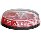 TDK 4x DVD-RW Media