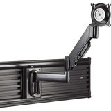 Chief KSG110B Universal Slat Wall Height-Adjustable Swing Arm Mount