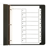 Legacy Table Of Contents Divider