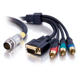 Cables To Go RapidRun DB-9 + Component Video Break-Away Flying Lead