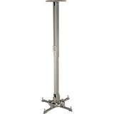 Peerless PPC-S Universal Ceiling Projector Mount - 50 lb - Silver