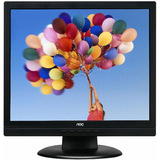 AOC 712S LCD Monitor - 17" - 1280 x 1024 @ 75Hz - 5ms - 0.264mm - 600:1 - Black