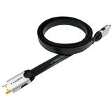 Cables Unlimited UltraFlat HDMI Cable - 3.28ft - 1 x Type A - HDMI - 1 x Type A - HDMI - Black