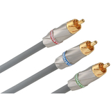 image of Monster Cable MC 500CV-1M Component Video 500cv High Performance Video Cable - 3.28ft - 3 x RCA - 3 x RCA