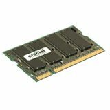 Crucial 1GB DDR SDRAM Memory Module - 1GB - 400MHz DDR400/PC3200 - DDR SDRAM - 200-pin SoDIMM