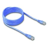 Belkin Cat. 5e UTP Patch Cable - 1 x RJ-45 - 1 x RJ-45 - 5ft - Blue