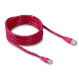 Belkin Cat. 5e UTP Patch Cable - 1 x RJ-45 - 1 x RJ-45 - 5ft - Red