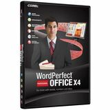 image of Corel WordPerfect Office X4 Professional Edition - Complete Product - Volume - 1 User - Complete Product -  DVD Case Retail - PC