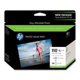 HP No. 110 Tri-Color Ink Cartridge Value Pack