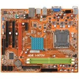 I-N73V - Abit I-N73V Desktop Board - nVIDIA GeForce7050 - Enhanced SpeedStep Technology - Socket T - 1333MHz, 1066MHz, 800MHz FSB - 4GB - DDR2 SDRAM - DDR2-800/PC2-6400 - &Acirc;&micro;ATX