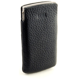 Sena Cases UltraSlim Pouch for SmartPhone - Leather - Black
