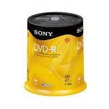 Sony 16x DVD-R Media - 100DMR47RS4