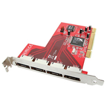 iogear 4 port esata raid controller - pci - up to 150mbps  - 4 x 7-pin   serial ata/150 - external sata   iogear, inc 1011706171 gic704sr5 scsi/raid controllers 0881317008978 0881317008978 43201557 u75090 46189k 208110012 2161521 gic704sr5 r79877 r79877 GIC704SR5 WEEE RoHS Yes
