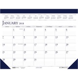 House of Doolittle Deluxe Two Color Desk Pad Calendar HOD15045101