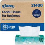 Kimberly-Clark Facial Tissue With Pop-Up Dispenser - 21400