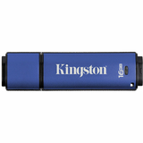 KINGSTON DIGITAL INC Kingston 16GB DataTraveler Vault Privacy Edition USB 2.0 Flash Drive