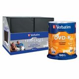 Verbatim 16x DVD-R Media with CD/DVD Video Trim Case - 9510295094KIT