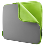 image of Belkin Neoprene Notebook Sleeve - Neoprene - Dark Gray, Green