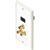 Steren HDMI and Component Video Faceplate