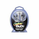 Maxell Color Buds Stereo Earphone - 190546CBPURPLE
