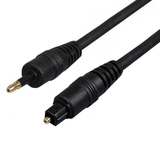 Cables Unlimited 6ft Toslink to MiniOptical Digital Audio Cable