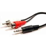 Cables Unlimited 25ft 3.5mm to 2 RCA Cable