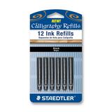 image of Staedtler Dye Ink Calligraphy Pen Refill - Black For Staedtler Calligraphy Pen