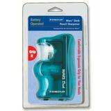 Staedtler Battery-Operated Pencil Sharpener - Handheld - 1 Hole(s) - Metal - Assorted