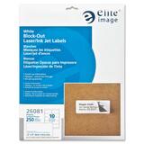 Elite Image Block-out Shipping Laser/Inkjet Label ELI26081
