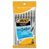 BIC Round Stic Comfort Grip Pen BICGSMGP81BK