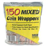 MMF Flat Coin Wrapper - Orange, Blue, Red, Green