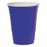 Solo Cup Party Cup - 16oz - 1000 per Carton - Polystyrene - Blue