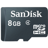SanDisk 8GB microSD High Capacity (microSDHC) Card - (Class 4)