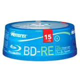 Memorex 4x BD-RE Media - 32020013366
