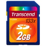 Transcend 2 GB Secure Digital (SD) Card - 1 Card TS2GSD133
