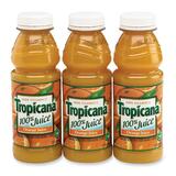 PepsiCo Tropicana Juice - Orange - 15.3 oz. - 12 per Carton - White