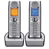 GE Cordless Phone - 1 x Phone Line(s) - RJ-45 - Silver