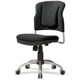 "Balt ReFlex Upholstered Task Chair - 24"" x 21.5"" x 37.5"" - Black Seat"