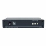 Kramer VP32XLN 3-Ports VGA Switch - 3 x HD-15 Video In, 2 x HD-15 Video Out, 3 x Audio Line In, 2 x Audio Line Out, 1 x Remote Control - 1024 x 768 - VGA, XGA, UXGA