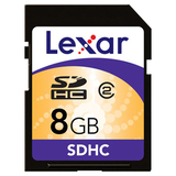 Lexar Media 8 GB Secure Digital (SD) Card - LSD8GBASBNA