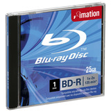 BD-R50B - Imation 4x BD-R DL Media - 50GB - 120mm Standard - 1 Pack Jewel Case