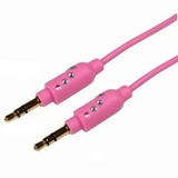 Cables Unlimited KaBLING Pink 2 Meter 3.5mm Stereo Audio Cable