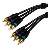 Cables Unlimited 6ft Pro A/V Series Component Video Cable